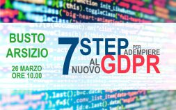 Come adeguarsi al nuovo GDPR: workshop gratuito a Busto Arsizio