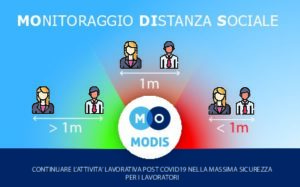 Distanziamento sociale: strumenti per il monitoraggio dei contatti e la valutazione del rischio